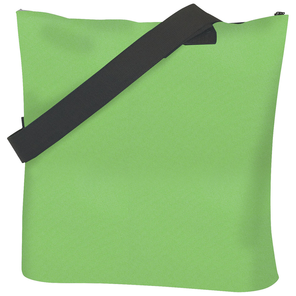 Hit Lime Green with Black Fun Tote Bag