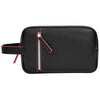 Hit Black with Red Glen Leatherette Toiletry Bag