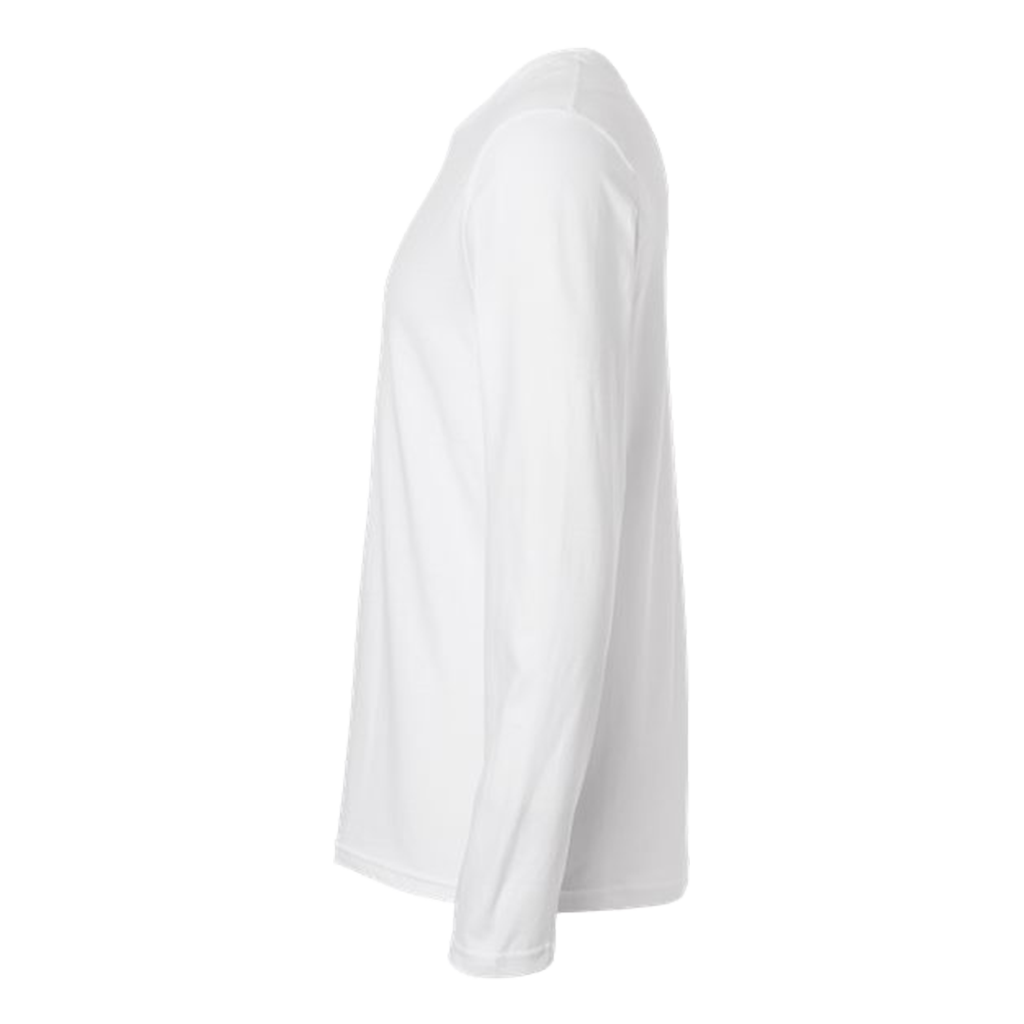 Gildan Unisex White Softstyle Long Sleeve T-Shirt