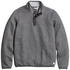 Marine Layer Men's Charcoal/Mid Heather Grey Reversible Corbet Pullover