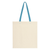 HIT Natural/Teal Penny Wise Cotton Tote Bag