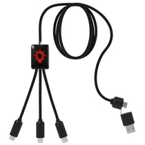 SCX Design Red 5-in-1 Eco Easy-to-Use Cable