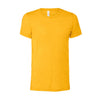 Bella + Canvas Unisex Yellow Gold Triblend Short-Sleeve T-Shirt