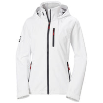 Helly Hansen Women's White Crew Hooded Jacket 2.0