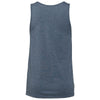 Bella + Canvas Unisex Heather Navy Heather CVC Tank