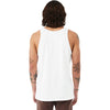 Bella + Canvas Unisex Solid White Blend Heather CVC Tank