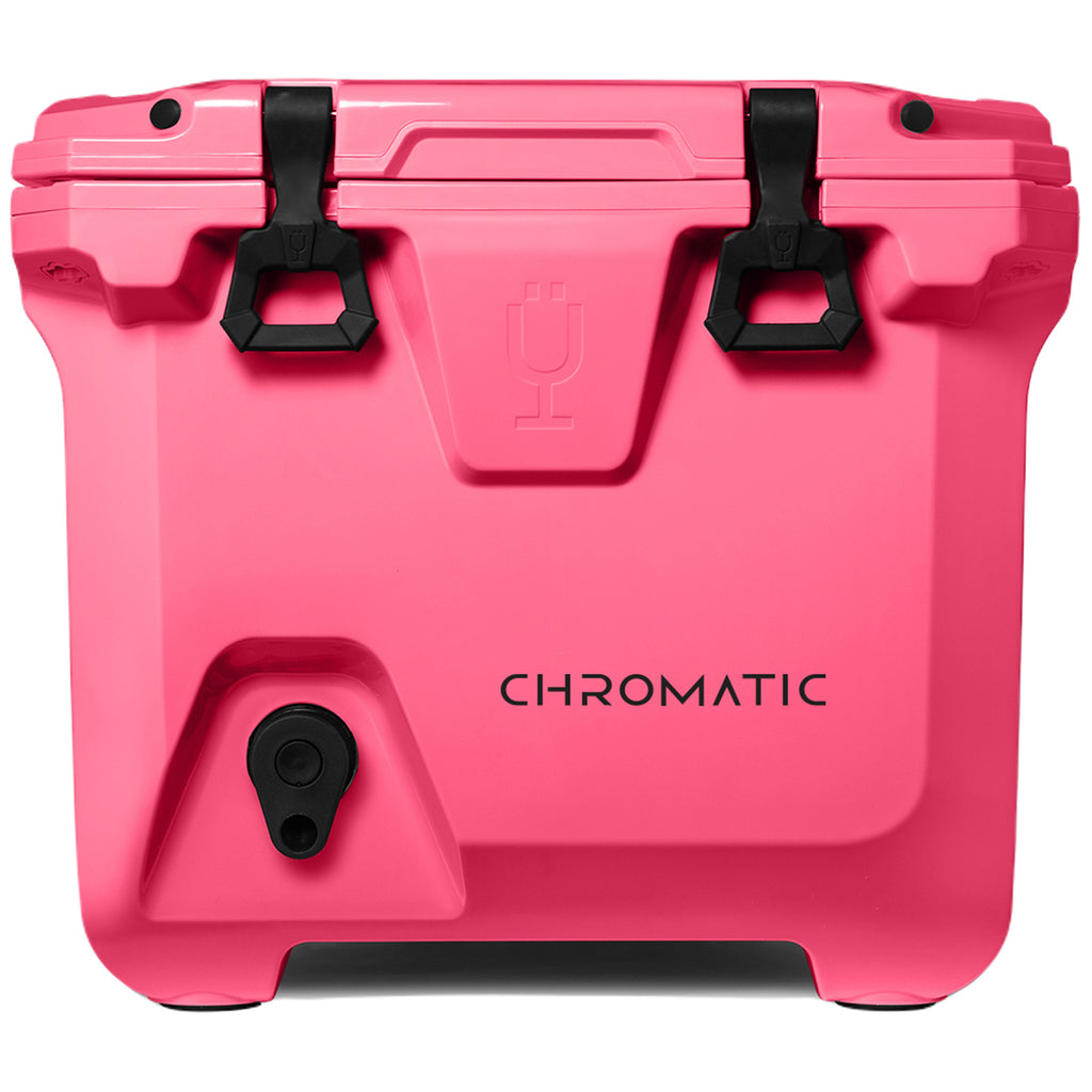 BruMate Neon Pink 35 Qt. BruTank Rolling Cooler