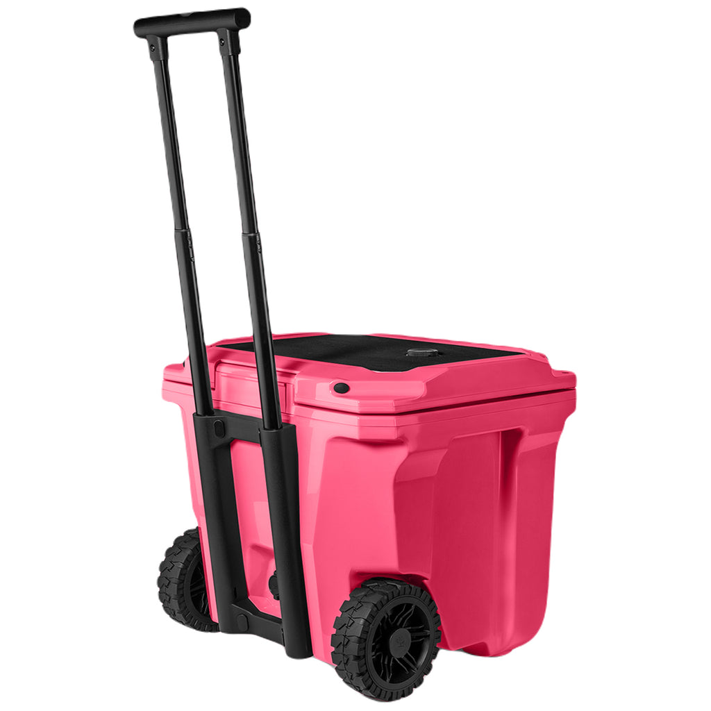 BruMate Neon Pink 35 Qt. BruTank Rolling Cooler