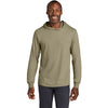 Jerzees Classics Unisex Khaki Cotton Long Sleeve Hooded T-Shirt