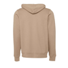 Bella + Canvas Unisex Tan Sponge Fleece Full-Zip Hoodie