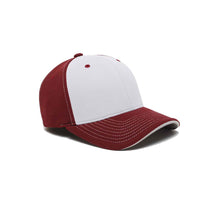 Pacific Headwear Maroon/Silver Universal M2 Contrast Performance Cap