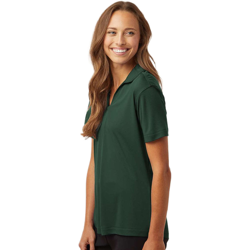 AllPro Women's Forest Green Pro-Lock Performance Polo