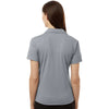 AllPro Women's Heather Steel Pro-Lock Performance Polo
