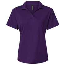 AllPro Women's Purple Pro-Lock Performance Polo