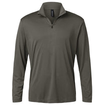 AllPro Men's Charcoal Pro-Lock Performance Quarter-Zip Pullover