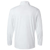 AllPro Men's White Pro-Lock Performance Quarter-Zip Pullover
