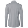 AllPro Women's Heather Steel Pro-Lock Performance Quarter-Zip Pullover