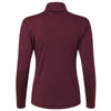 AllPro Women's Maroon Pro-Lock Performance Quarter-Zip Pullover
