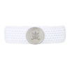 SNAPS White Hat Clip Golf Ball Marker