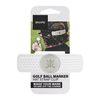 SNAPS White Hat Clip Golf Ball Marker