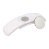 SNAPS White Hat Clip Golf Ball Marker