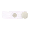 SNAPS White Hat Clip Golf Ball Marker