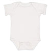 Rabbit Skins White Infant Fine Jersey Bodysuit