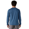 Patagonia Men's Clement Blue Long-Sleeved Capilene Cool Daily Shirt