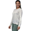 Patagonia Women's White Long-Sleeved Capilene Cool Daily Shirt