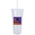 Good Value Clear Square Pattern Double Wall Tumbler - 23 oz