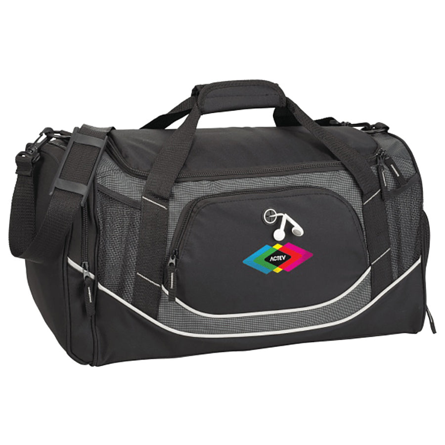 Leed's Black Dunes 21'' Deluxe Sport Duffle Bag