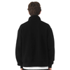 Bella + Canvas Unisex Black 10 oz Quarter-Zip Pullover Sweatshirt