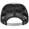Pukka Grey Heather/Black Rudder Five-Panel Cap