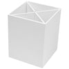 Hit White 4 Compartment Pen & Pencil Cup