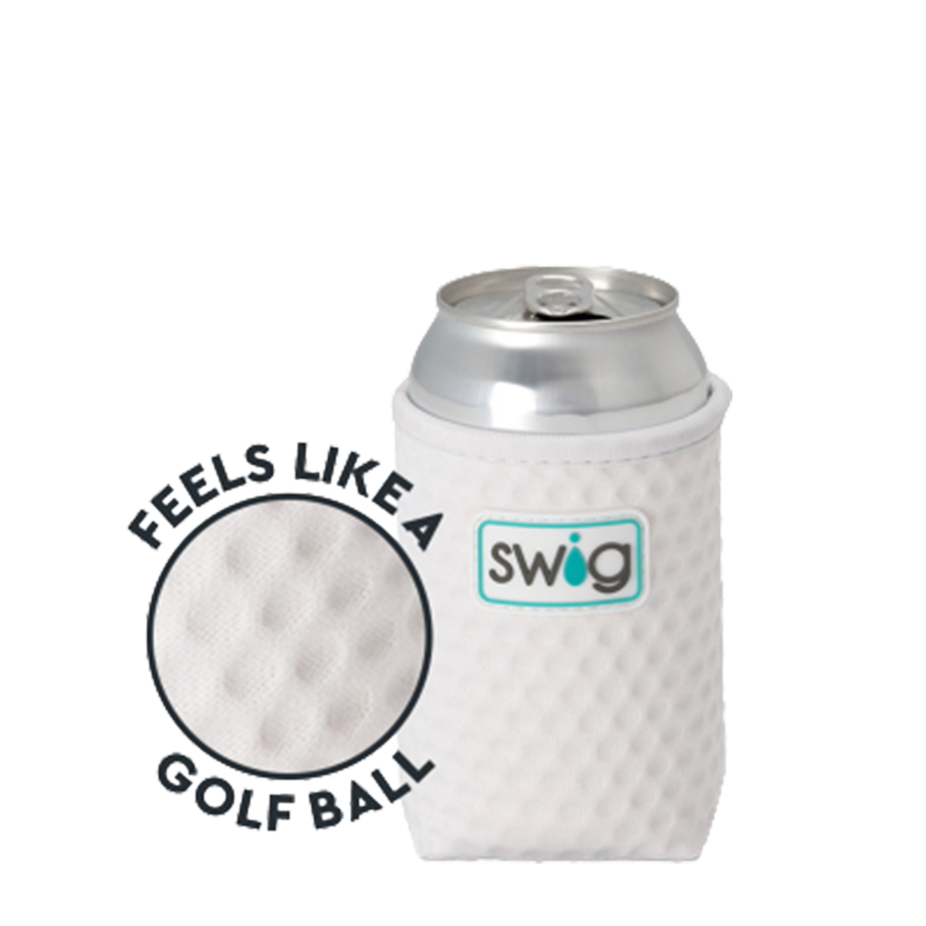 Swig Life White 12 Oz. Golf Ball Can Coolie