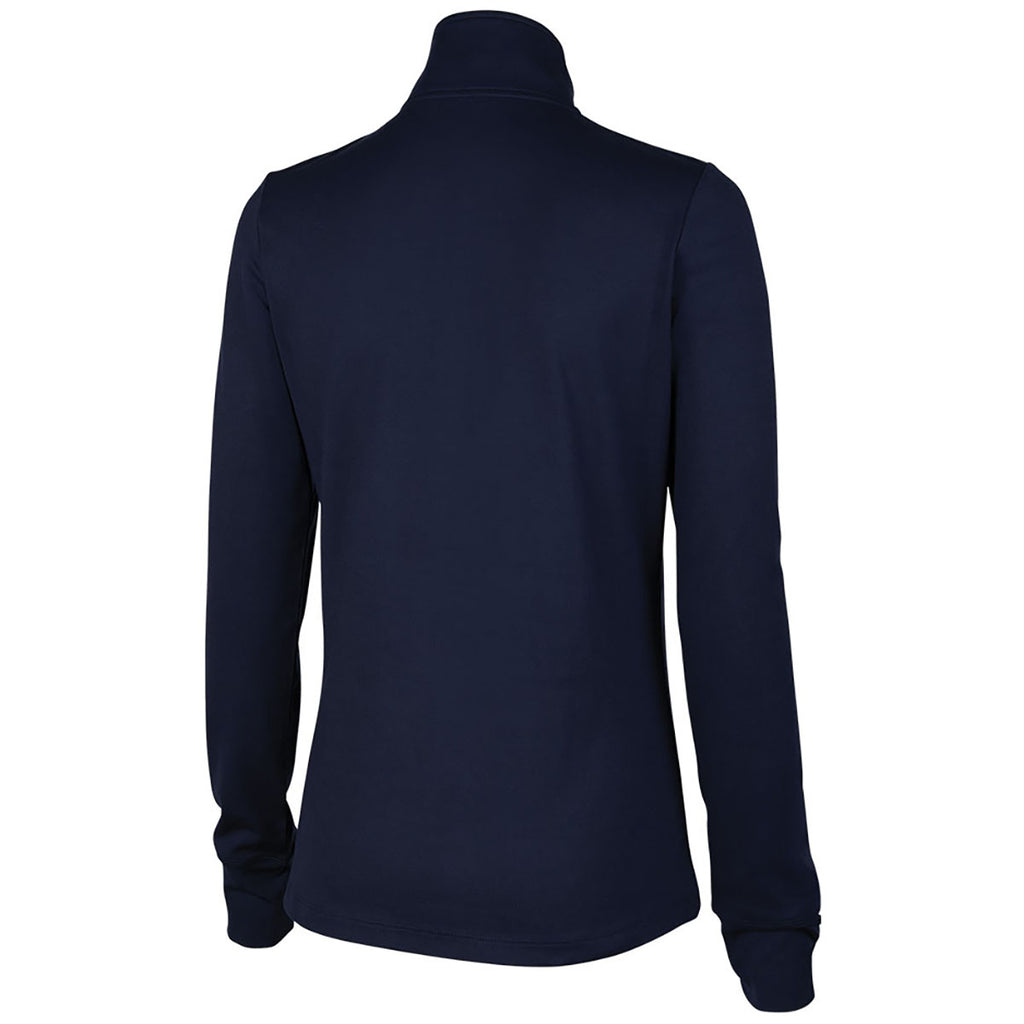 Charles River Women's Navy Nu Fitness Quarter Zip