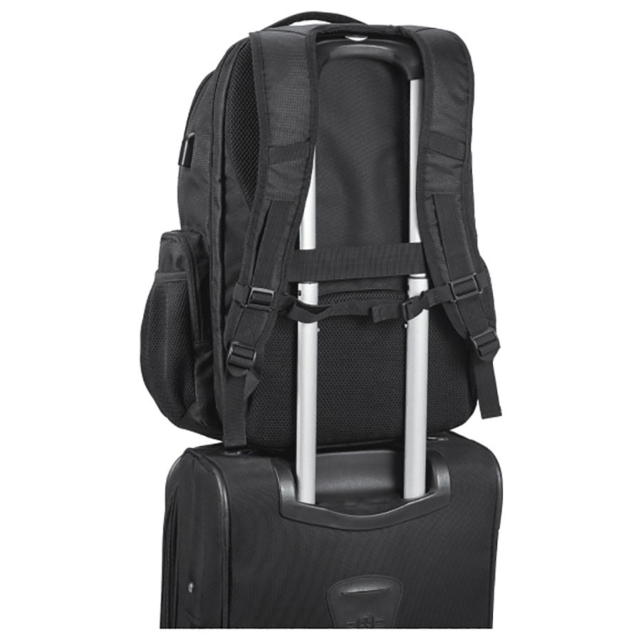 Leed's Black Rainier TSA Friendly 17 Inch Laptop Backpack