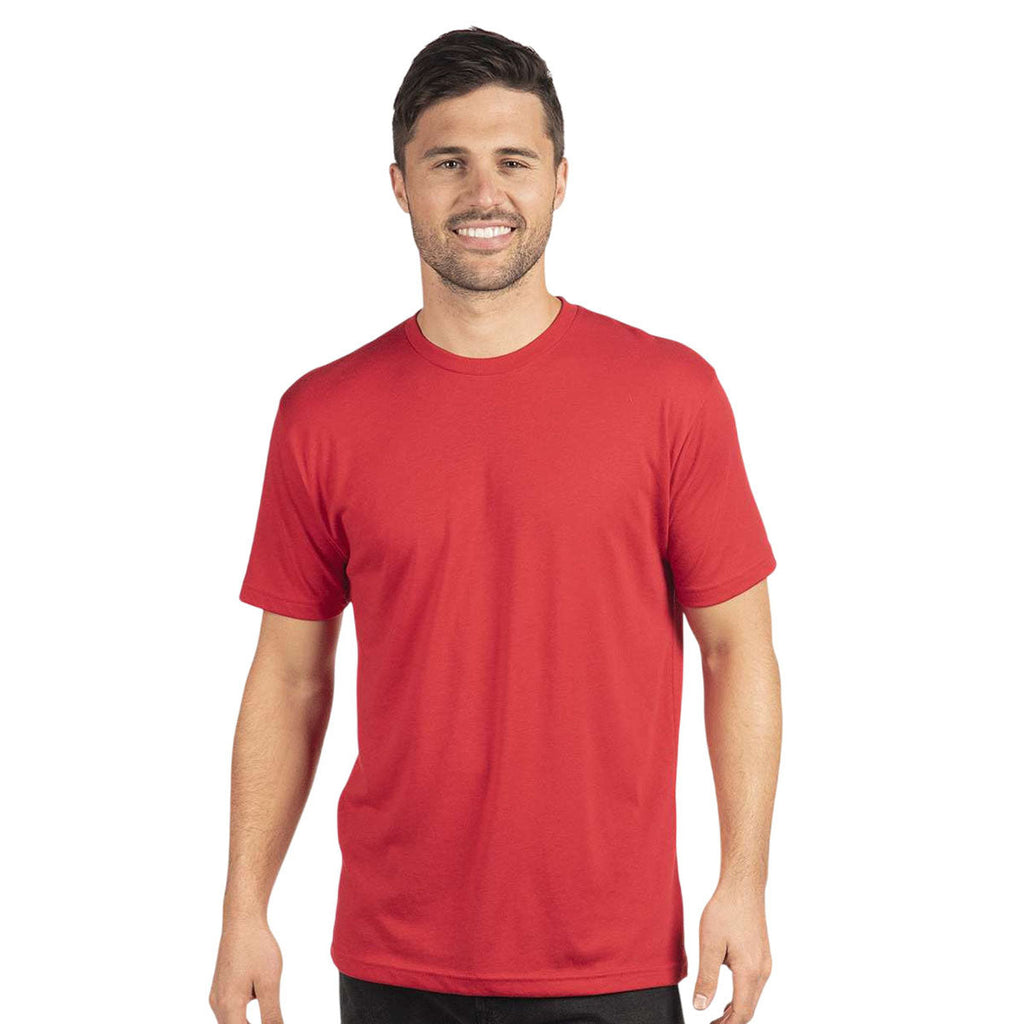 Next Level Unisex Red Triblend T-Shirt