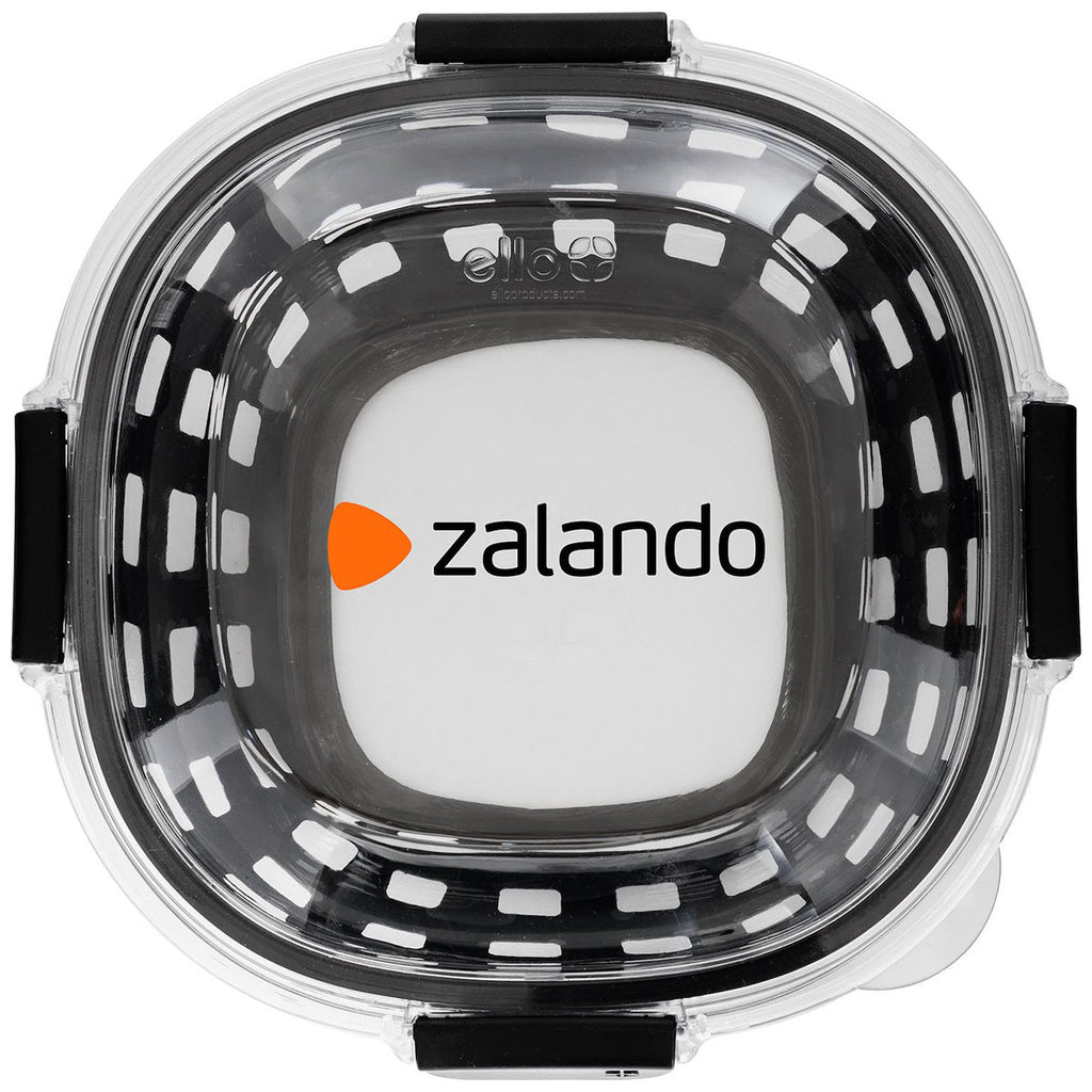 Ello Black Duraglass Lunch Bowl
