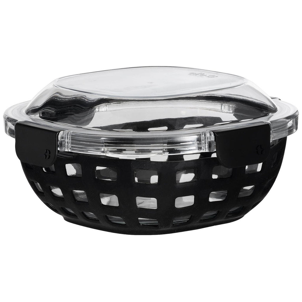 Ello Black Duraglass Lunch Bowl