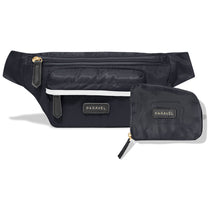 Paravel Derby Black Fold-Up Belt Bag