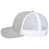 Pukka Grey Heather/White Charter Six-Panel Cap