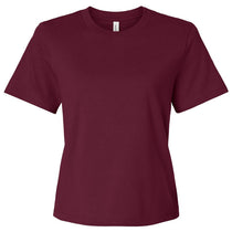Bella + Canvas Women's Maroon 6 oz Heavyweight Tee