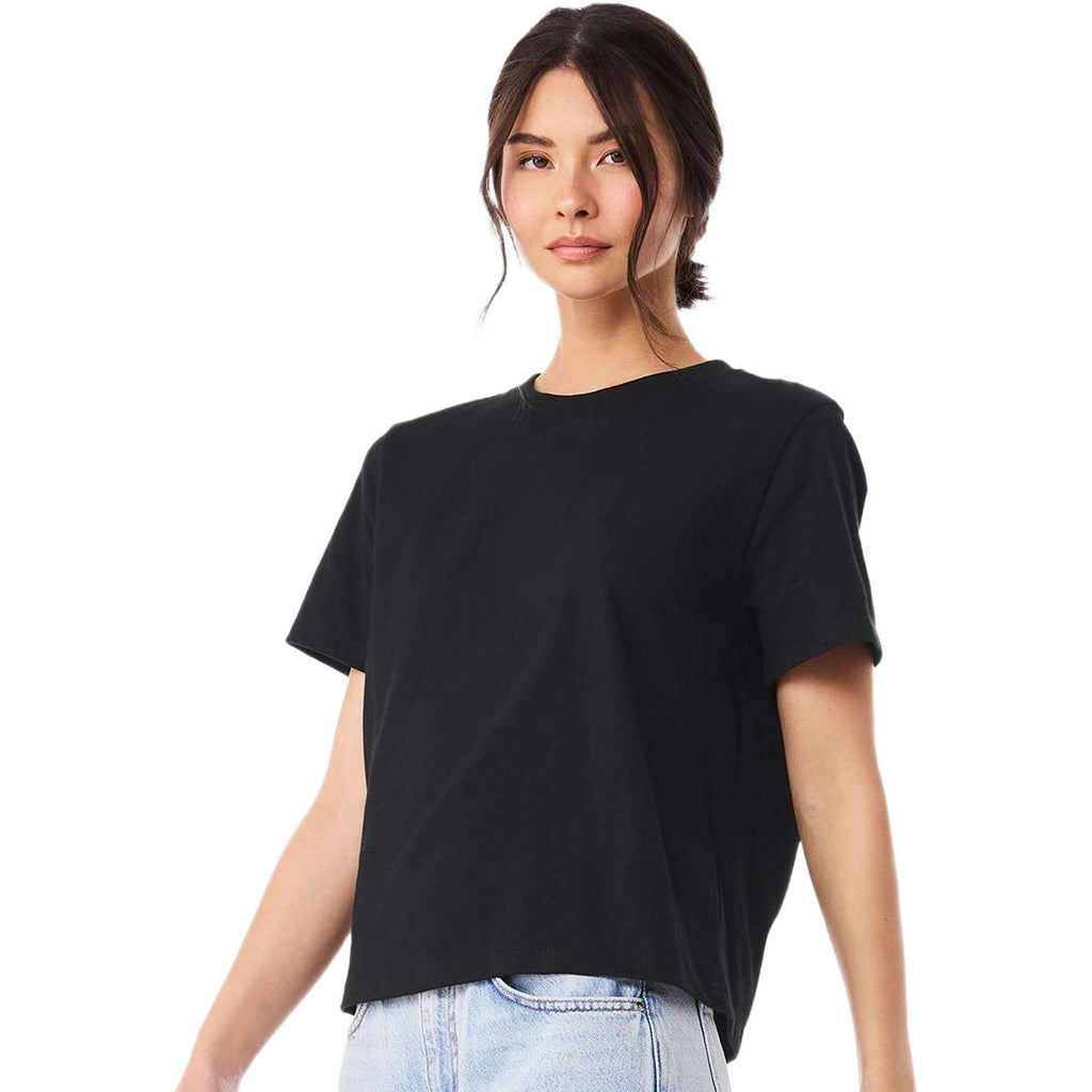 Bella + Canvas Women's Vintage Black 6 oz Heavyweight Tee