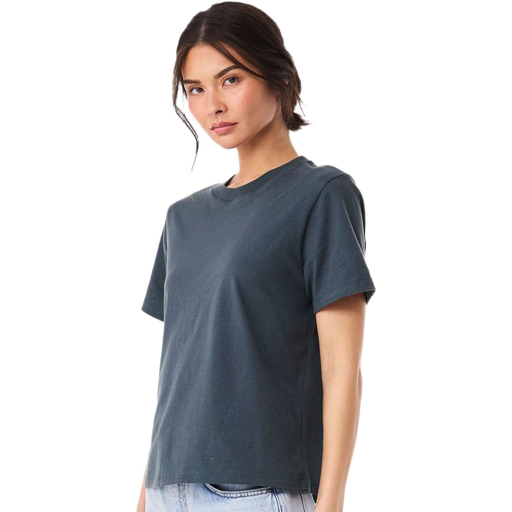 Bella + Canvas Women's Vintage Navy 6 oz Heavyweight Tee
