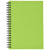 Hit Lime Gren Rubbery Spiral Notebook