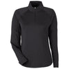 Puma Golf Women's Puma Black You-V Quarter-Zip