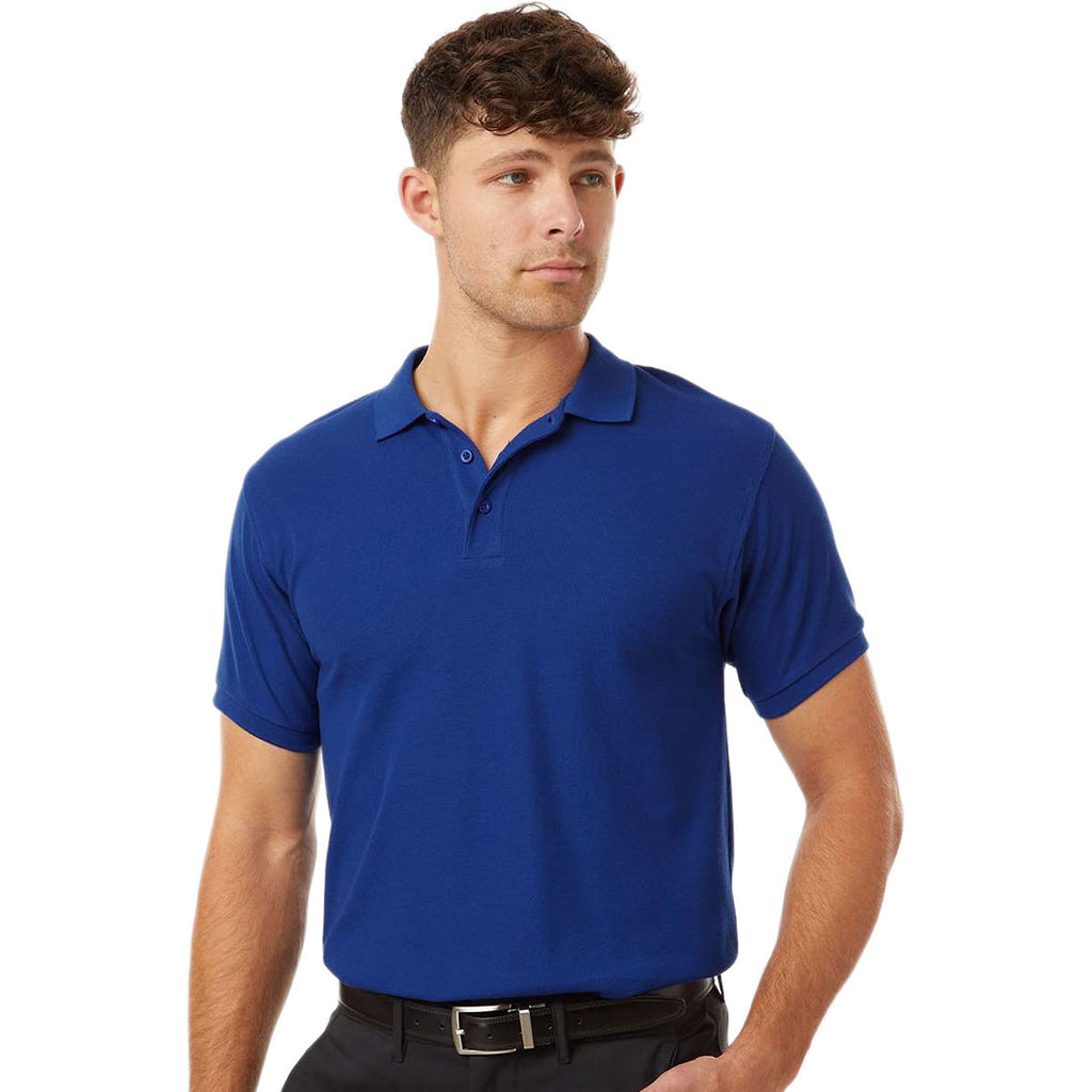 AllPro Men's Royal Pique Polo