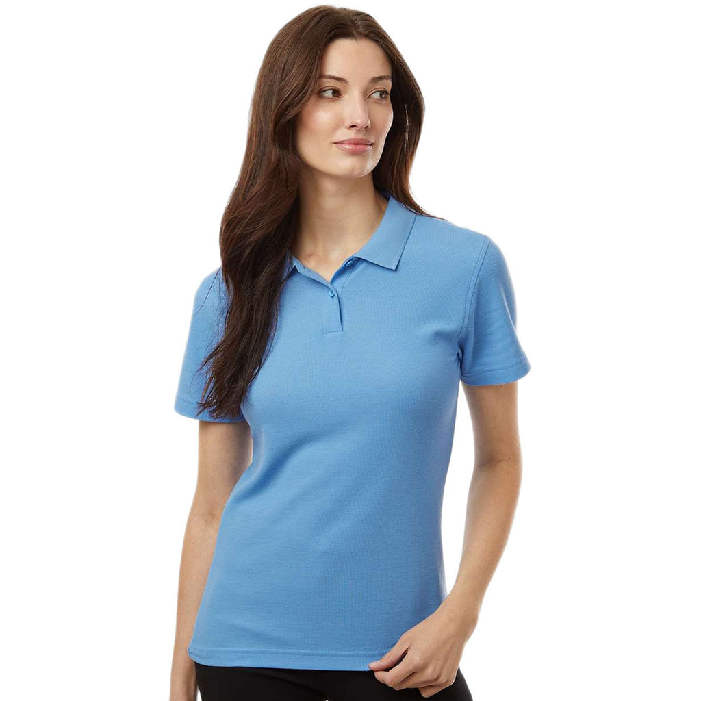 AllPro Women's Carolina Blue Pique Polo