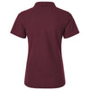 AllPro Women's Maroon Pique Polo